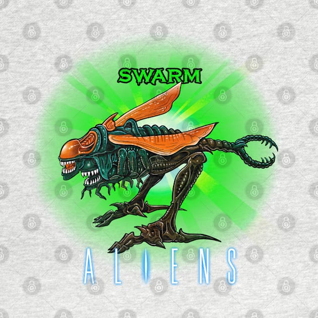 Swarm Alien by Ale_jediknigth